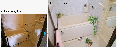 お風呂の床・壁